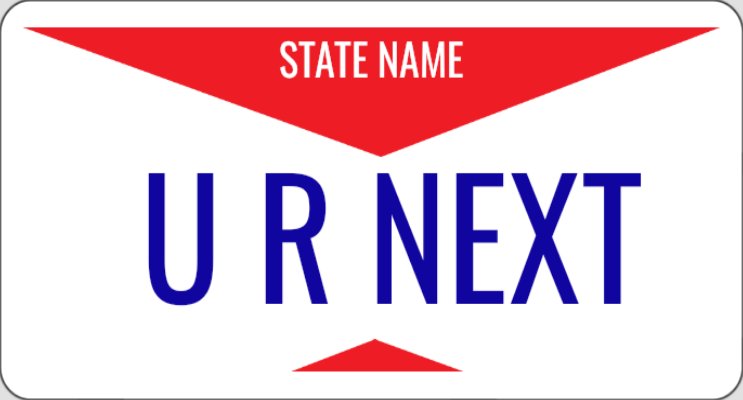 License Plate SFP Product Template Customization